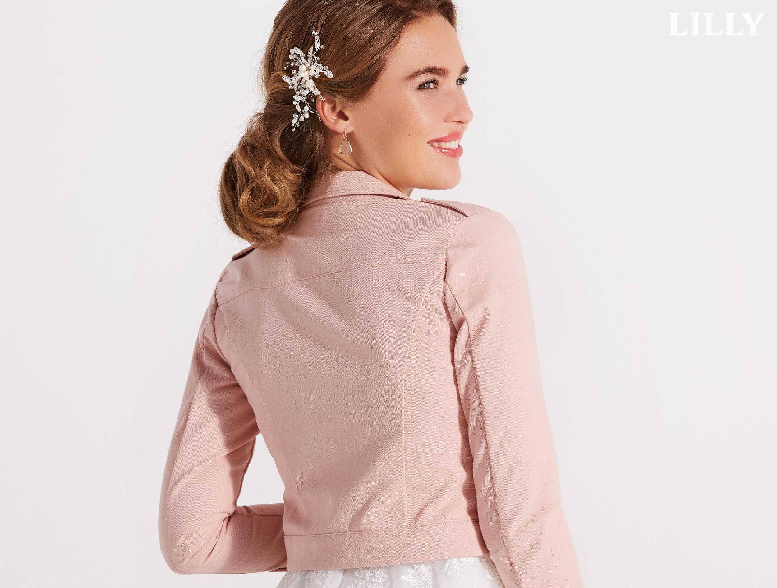 biker jasje roze back