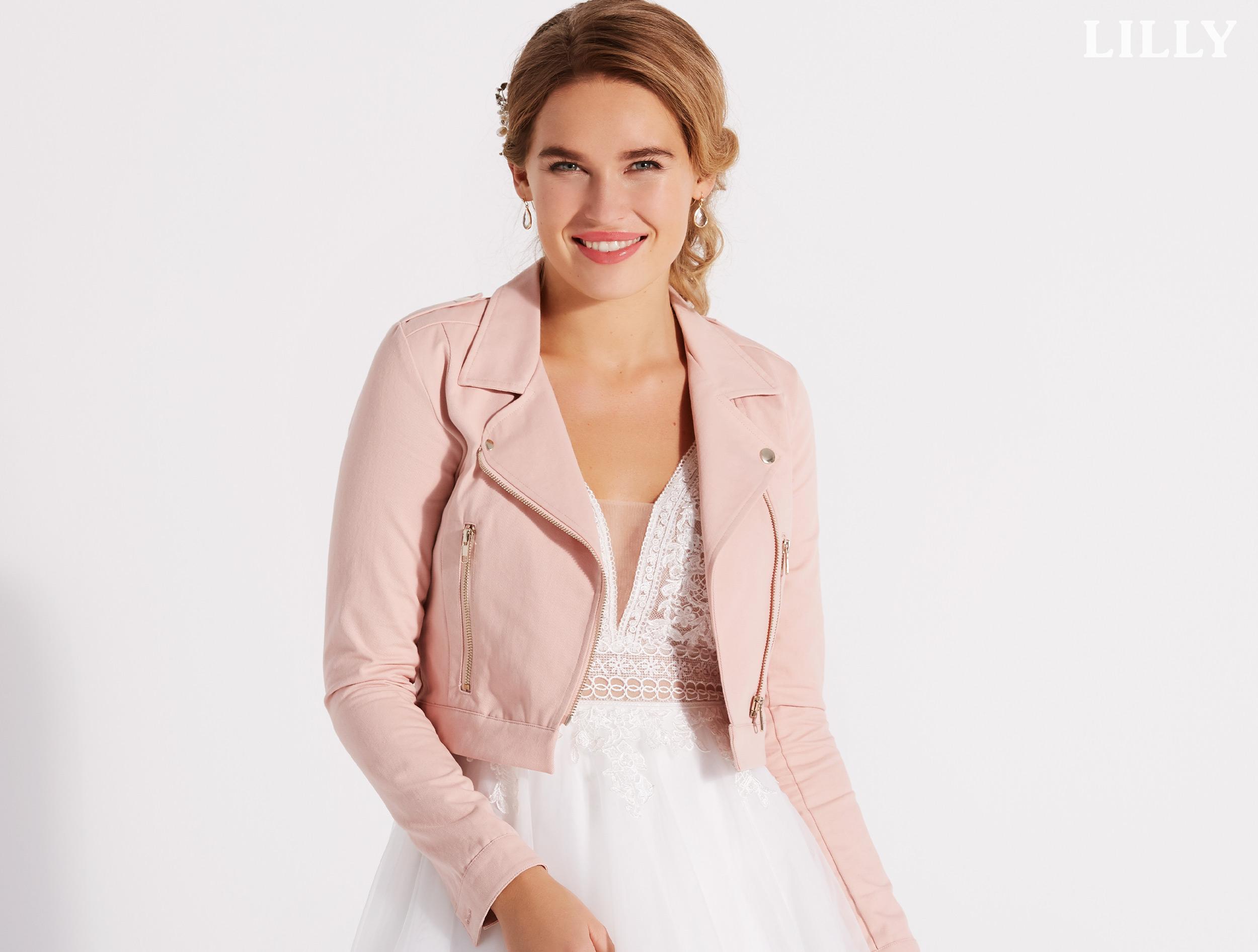 biker jasje roze front